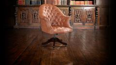 Chesterfield Direktoren Drehstuhl