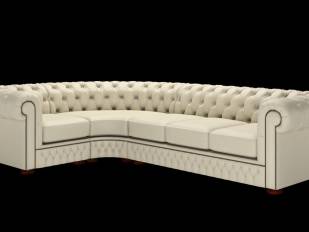 Chesterfield Ecksofa (1 x 3)