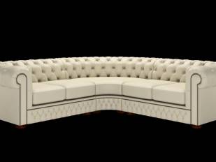 Chesterfield Ecksofa (2 x 2)