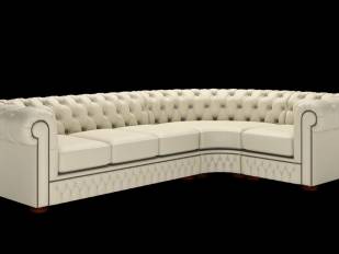 Chesterfield Ecksofa (3 x 1)