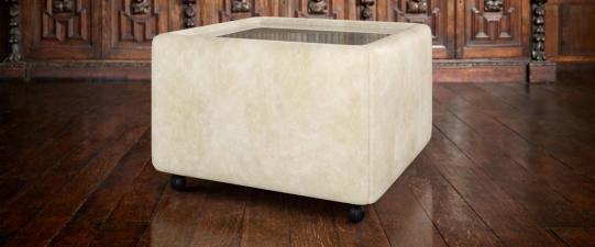 Chesterfield Hocker-Beistelltisch Irving