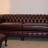 Chesterfield Raleigh 3er-Sofa mit Ext. in Antique Red