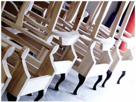 Chesterfield Sofa Produktion