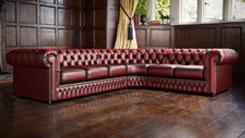Original Chesterfield Ecksofa & Bettsofa