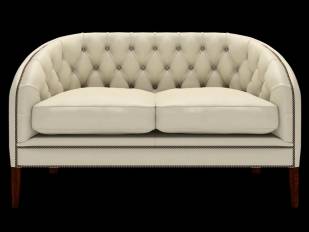 Chesterfield Sofa 2-Sitzer Blake