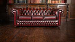 Chesterfield Sofa und Sessel