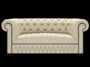 Chesterfield Sofa Linwood 2-Sitzer