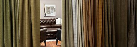 Schottische Tweed-Vorhänge